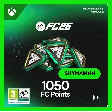 1050 FC Points EA Sports FC 26 Xbox Ключ Global + RU