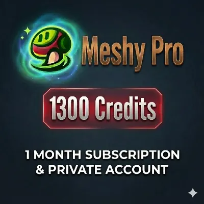 Meshy AI 3D | Pro / Premium • 1 месяц • Текст/изображение в 3D - irongamers.ru