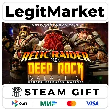 DLC Deep Rock Galactic - Relic Raider Pack Steam РУ+МИР АВТО