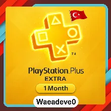 PlayStation Plus EXTRA (1 month) Subscription (Turkey Region) (PSN)