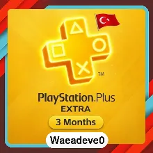 PlayStation Plus EXTRA (3 month) Subscription (Turkey Region) (PSN)