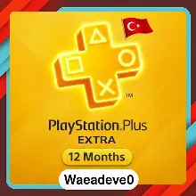 PlayStation Plus EXTRA (12 month) Subscription (Turkey Region) (PSN)