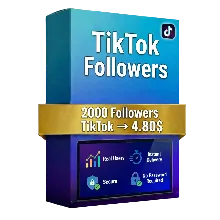 2000 подписчиков в TikTok – 100% реальные аккаунты – Смешанные аккаунты