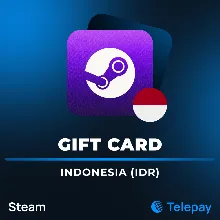 Steam (стим) подарочная карта | Индонезия | 6000 - 600000 IDR