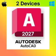 Autodesk AutoCAD | 2 устройства 2027/2026/2025 | 6 месяцев | Windows & Mac | на email