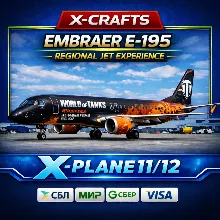 Embraer E195 by X-Crafts X-plane 11/12