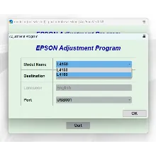 Сброс EPSON AdjProg L4150L4151L4153L4156L4158L4160L4163L4165L4166L4167L4168L4169