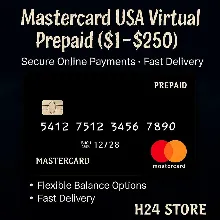 Виртуальная Платёжная Карта USA | Баланс $1–$250 | Онлайн Платежи