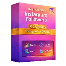 150 подписчиков Instagram - 100% реальные аккаунты - Отличное качество