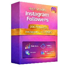 350 подписчиков Instagram - 100% реальные аккаунты - Отличное качество
