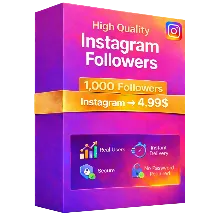 1000 подписчиков Instagram - 100% реальные аккаунты - Отличное качество