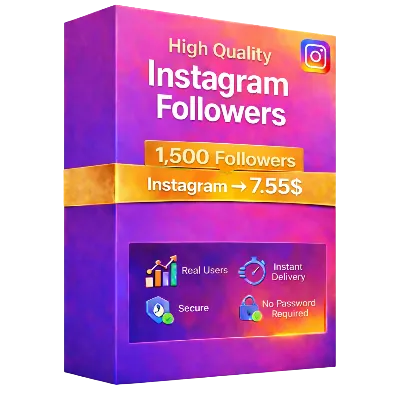 1500 подписчиков Instagram - 100% реальные аккаунты - Отличное качество - irongamers.ru