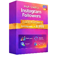2000 подписчиков Instagram - 100% реальные аккаунты - Отличное качество