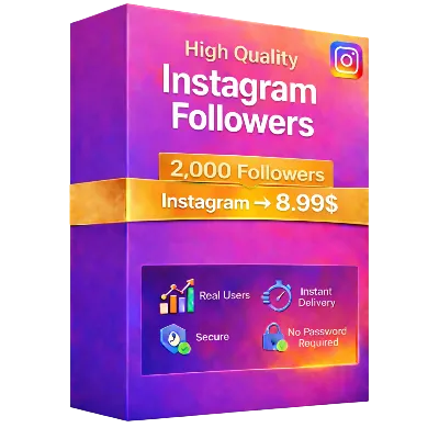 2000 подписчиков Instagram - 100% реальные аккаунты - Отличное качество - irongamers.ru