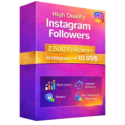 2500 подписчиков Instagram - 100% реальные аккаунты - Отличное качество - irongamers.ru