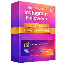 4000 подписчиков Instagram - 100% реальные аккаунты - Отличное качество