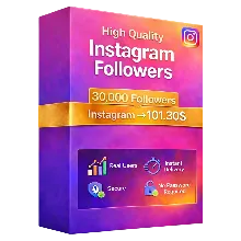 30,000 подписчиков Instagram + 10,000 БЕСПЛАТНЫХ просмотров – Быстро и стабильно