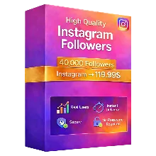 40,000 подписчиков Instagram + 10,000 БЕСПЛАТНЫХ просмотров – Быстро и стабильно