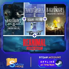 REANIMAL Digital Deluxe + Little Nightmares All Parts (4 Games) - STEAM OFFLINE