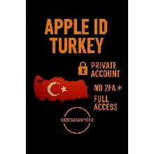 Apple ID turkey | Личный аккаунт No 2FA Полный доступ