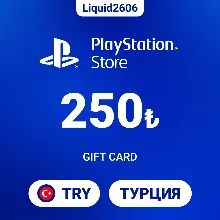 24/7  |  Карта пополнения PSN 250 TRY (Лиры Турция)