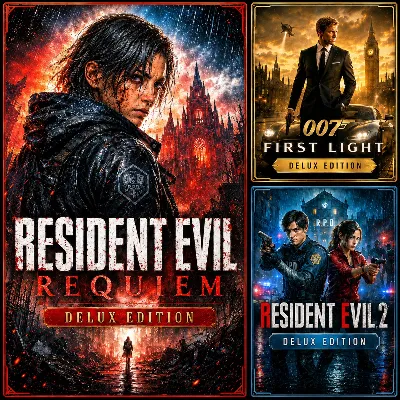 Resident Evil Requiem - DELUXE + BONUS (007 FL + RE2) | Оффлайн аккаунт | STEAM | - irongamers.ru