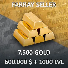 RDO • 7.500 ЗОЛОТА + 600.000 $ + ЛЮБОЙ УРОВЕНЬ 1-1000