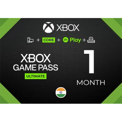 КЛЮЧ XBOX GAME PASS ULTIMATE НА 1 МЕСЯЦ (ИНДИЯ) - irongamers.ru