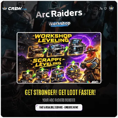 ARC Raiders Бустинг Сервис – Workshop и Scrappy до Максимального Уровня (Быстро) - irongamers.ru