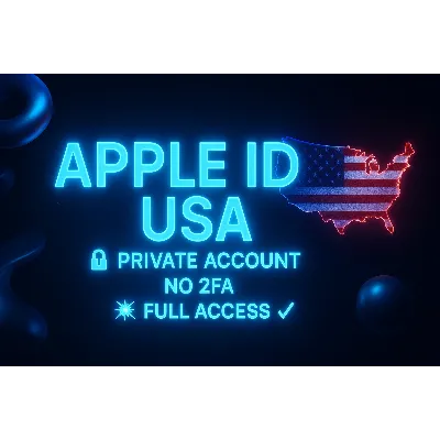 Apple ID США | Личный аккаунт No 2FA Полный доступ - irongamers.ru