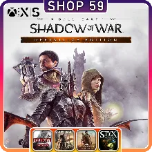 Middle Earth Shadow Of War XBOX + 5 ТОП ИГРЫ (аренда)