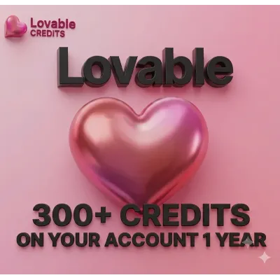 Lovable Pro: 300+ кредитов на ваш счет, 1 год. (ссылка для активации) - irongamers.ru