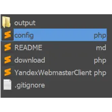 PHP-скрипт для скачивания всех внешних ссылок из Яндекс Вебмастера