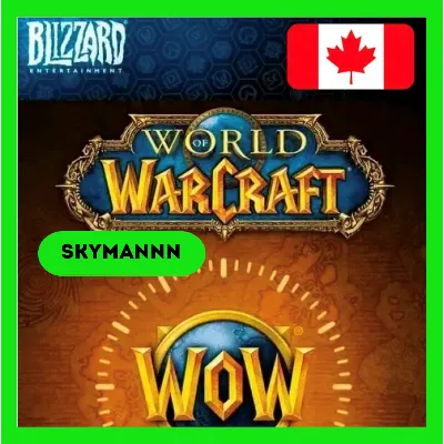WOW Тайм-карта 60 ДНЕЙ World of Warcraft Канада - irongamers.ru