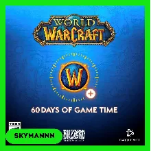 WOW Time Card 60 Days World of Warcraft USA