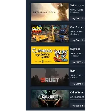 STEAM | RUST + 23 ПОТРЯСАЮЩИЕ ИГРЫ | ОБЩАЯ СТОИМОСТЬ 620 $ | ПОЛНЫЙ ДОСТУП