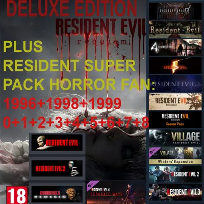 RESIDENT EVIL REQUIEM DELUXE + 96+98+99 0+1+2+3+4+5+6+7+8 БЫСТРАЯ ДОСТАВ+ ОБЩИЙ - irongamers.ru