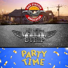 Gas Station Simulator, Airstrip DLC and Party Time DLC Bundle | XBOX | На любой аккау