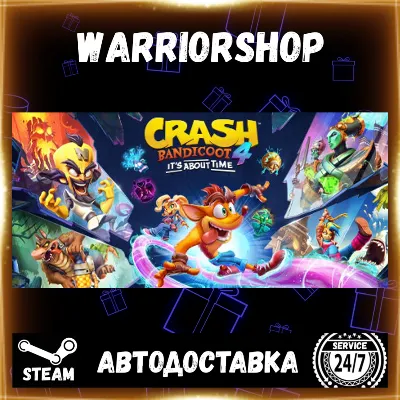 Crash Bandicoot™ 4: It’s About Time Выбор Региона Стим STEAM GIFT АВТО 24/7 ГАРАНТИЯ - irongamers.ru
