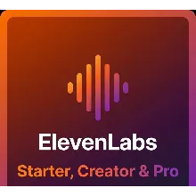 ElevenLabs Starter/Creator/Pro Обновление/Продление 1-12 мес. | Подписки на ваш аккау
