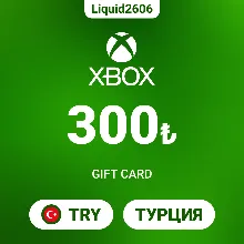 Подарочная карта Xbox Live | 300 TRY (Лиры Турция)