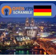 VPN OpenVPN (XOR Обфускация Scramble) - 30/90 дней - Германия