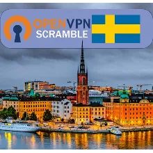 🪄VPN OpenVPN (XOR Обфускация Scramble) - 30/90 дней - Швеция✈️