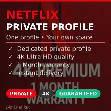 Аккаунт Netflix Premium Ultra HD на 1 месяце 4k