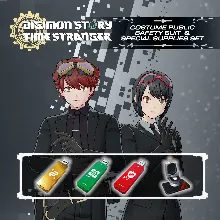 Digimon Story Time Stranger - Costume Public Safety Suit & Special Supplies Set | XBO