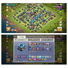 {50% DISCOUNT} TH13 SEMI MAX ⚡️XP-126⚡️HERO 54-57-16-44-13⚡️500 GEMS NAME CHANGE⚡️