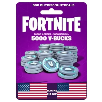 ФОРТНАЙТ КОД 5000 VBUCKS КЛЮЧ В БАКСЫ FORTNITE KEY USA - irongamers.ru