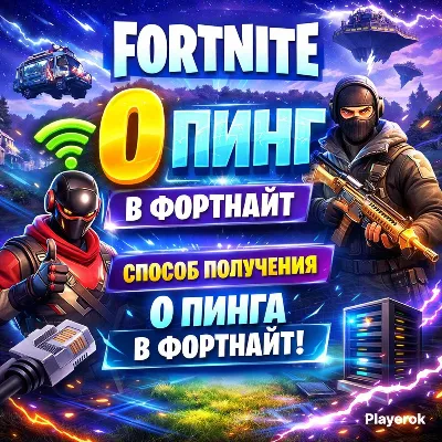 0 PING FORTNITE/ СПОСОБ НА ПК / ЛЮБОЙ РЕГИОН - irongamers.ru