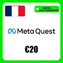META QUEST 20€ EUR ФРАНЦИЯ КАРТА ПОПОЛНЕНИЯ АВТО 24/7