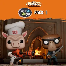 Funko Fusion - Fantastik Plastik Pack 1 - Monkey Assassin and Sam | XBOX | На любой а